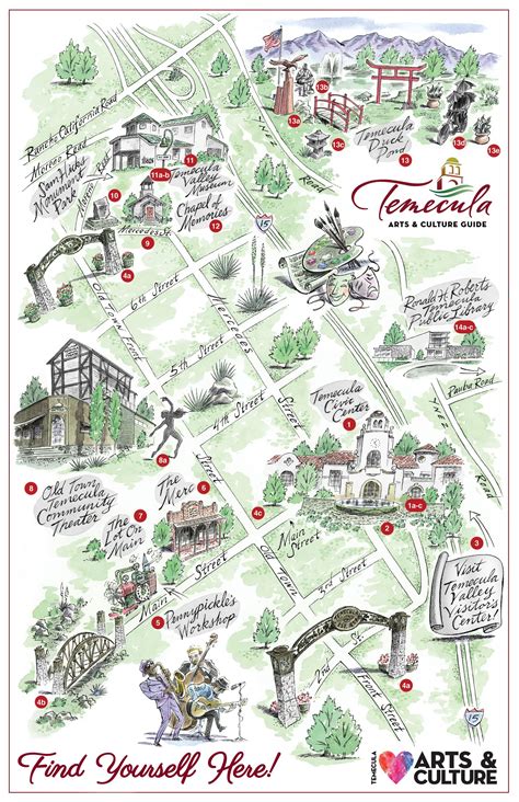 Temecula Art & Culture Map | Temecula CA