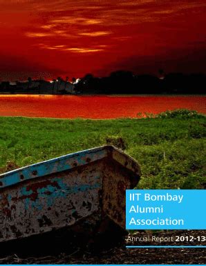 Fillable Online IIT Bombay Alumni Association - Taylor's Alumni ...