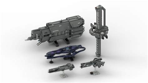 HALO Strident Class Heavy Frigate | 1/3500 Scale