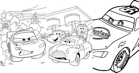 15 Free Lightning McQueen Coloring Pages for Kids and Adults