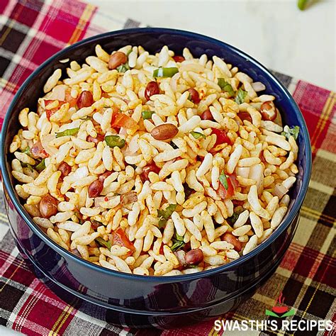 Churumuri Recipe (Puffed Rice Snacks) - Swasthi's Recipes