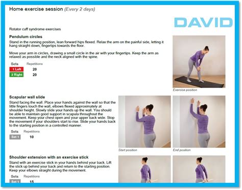 Shoulder Injury Advice Exercises — Chelsea And Westminster Hospital NHS ...