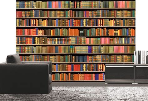 Library Book Wallpaper Mural - Mural Wall