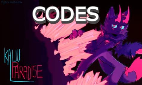 Kaiju Paradise Codes - Roblox - Updated 2024