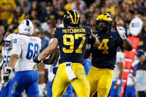 Michigan DE Aidan Hutchinson frustrated with B1G commissioner, UM ...