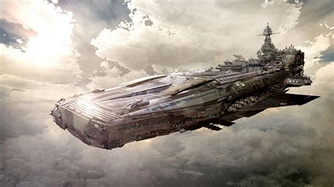 Space ship 3D illustration, science fiction, futuristic HD wallpaper ...