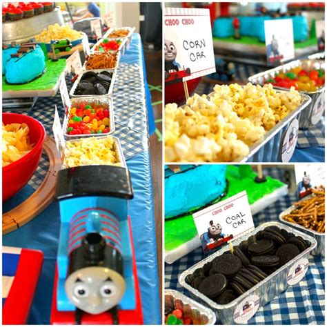 Thomas the Train Birthday Party - Amidst the Chaos