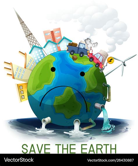 Stop Pollution Save Earth Poster - The Earth Images Revimage.Org