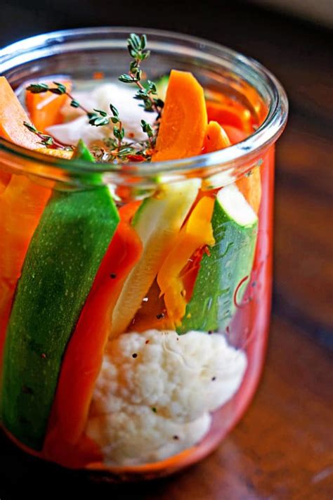 Easy Homemade Quick Pickled Vegetables - Kevin Is Cooking