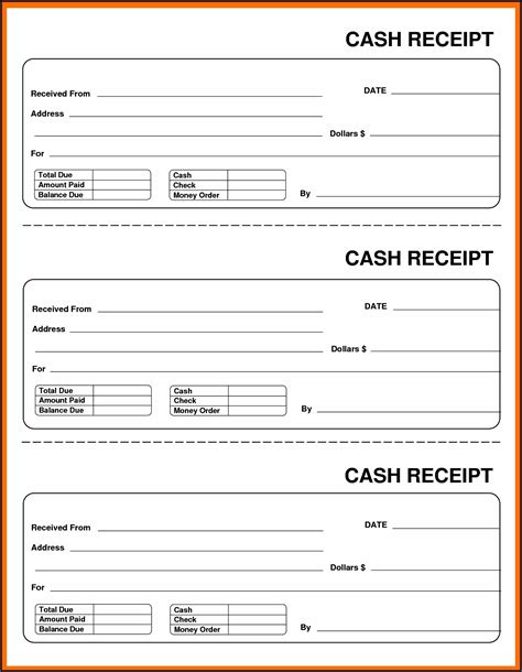 Free Printable Daycare Receipt Template - Template 1 : Resume Examples ...