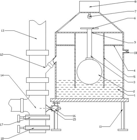 Overflow-prevention and blockage-removing warning device for sewer ...