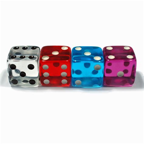 Assorted Colors Dice – 100 Pack – Wood Expressions