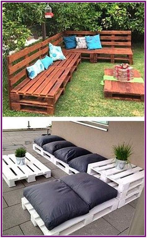 Do it yourself pallet furnishings ideas as well as how to make your own ...