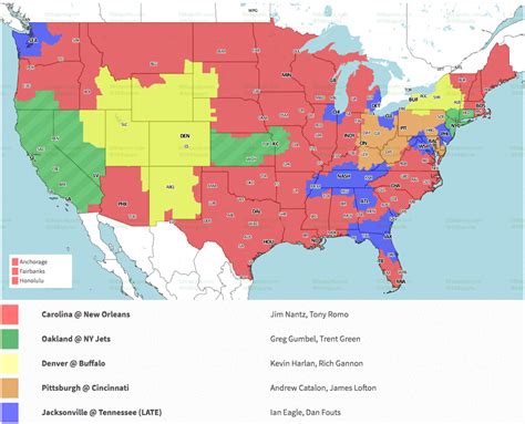 Nfl Coverage Map Week 12 2024 - Kanya Maritsa