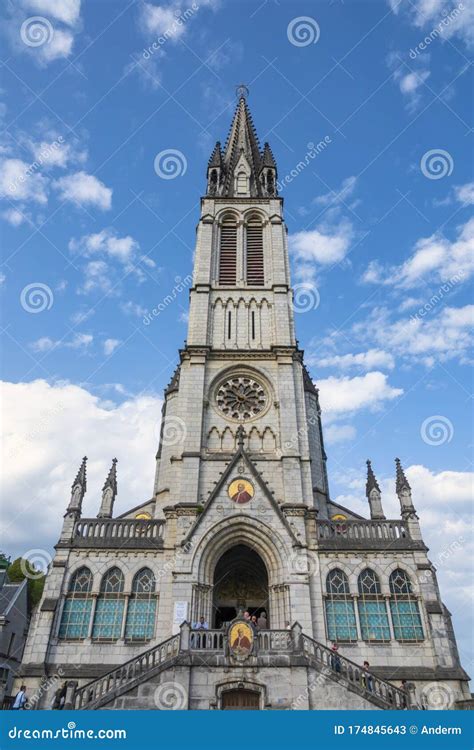 Sanctuary of Our Lady of Lourdes, France, Europe Stock Image - Image of ...