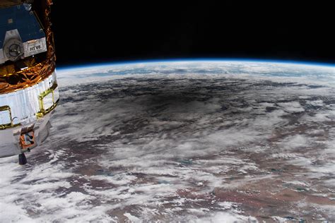 An Astronaut’s View of an Annular Eclipse