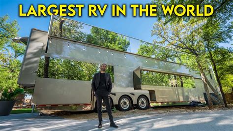 Touring the LARGEST RV in the World! - YouTube