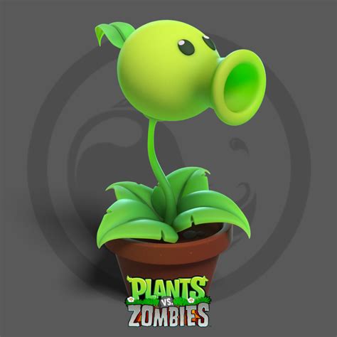 Plants Zombies PEASHOOTER SVG | ubicaciondepersonas.cdmx.gob.mx