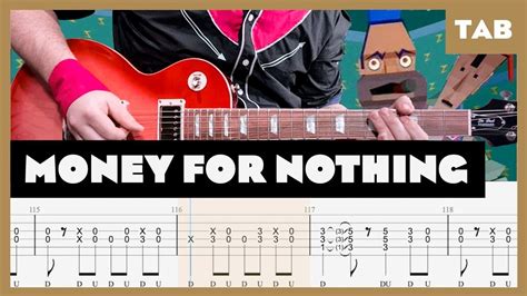 Dire Straits - Money for Nothing - Guitar Tab | Lesson | Cover ...