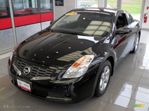 2008 Super Black Nissan Altima 2.5 S Coupe #53982257 | GTCarLot.com ...