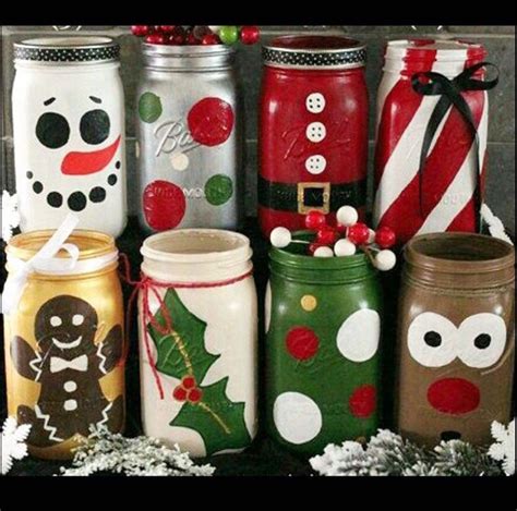 Christmas In A Jar - Cute Mason Jar Decoration Ideas For Christmas ...