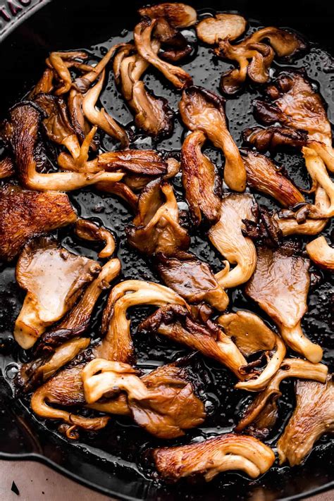 Pan-Fried Oyster Mushrooms | Diethood