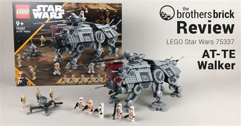 75337 LEGO Star Wars AT-TE Walker [Review] | Flipboard