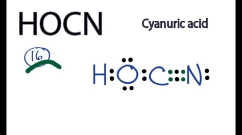 HOCN Lewis Structure: How to Draw the Lewis Structure for HOCN - YouTube