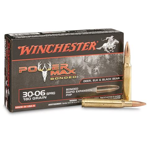 Winchester Super-X Rifle, .30-06 Win., PMB, 180 Grain, 20 Rounds ...