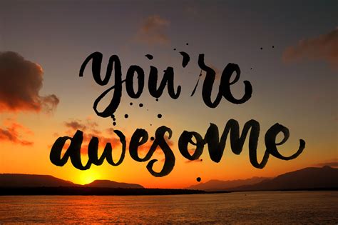 Sunday Inspiration: You're AWESOME! - Emilie Richards