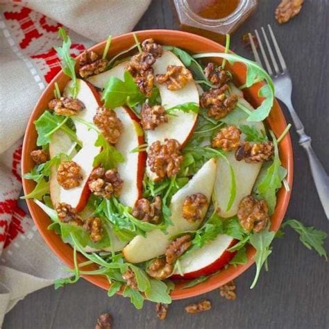 Pear Walnut Salad - A Virtual Vegan