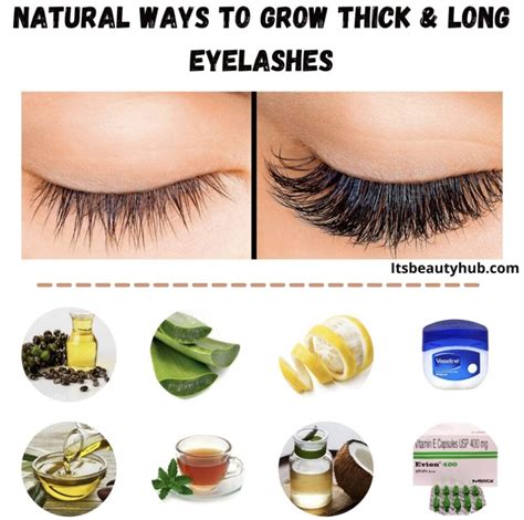 Top 8 Natural Ways to Grow Long & Thick Eyelashes — ItsBeautyHub | by ...