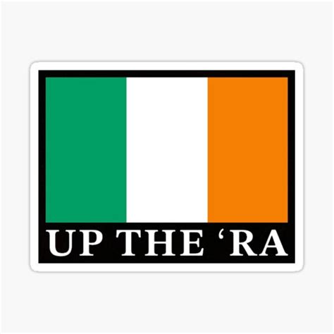 "Up the ‘ra" Sticker for Sale by Cvntslayyer229 | Redbubble