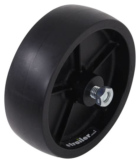 Replacement 6" Poly Wheel for Trailer Jacks by Dutton-Lainson Dutton ...