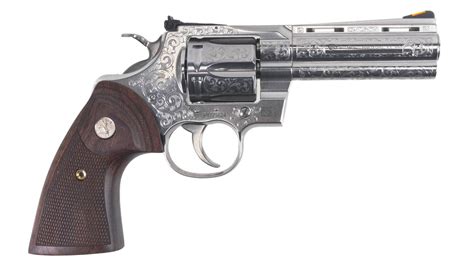 Colt Python Engraved .357 Magnum Revolver - 4.25" (Special Edition)