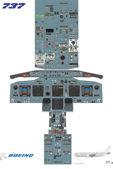 Boeing 737-800 Cockpit :: Behance