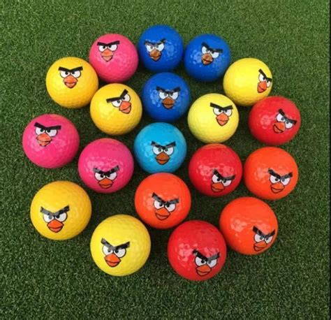 6Pcs/Lot golf ball Emoji Faces Novelty Fun Golf Balls lovely face ...