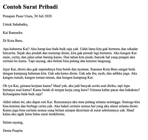 Surat Permohonan Maaf Kepada Guru - Contoh Surat Resmi