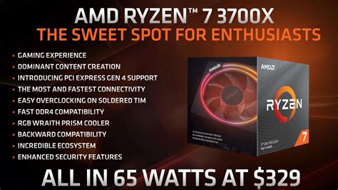 AMD Ryzen 3700X overclocking potential makes it “the crown jewel of the ...