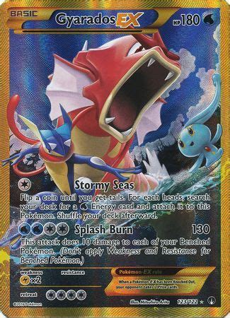 Gyarados EX - 123/122 - Secret Rare - XY: Breakpoint Singles - Pokemon