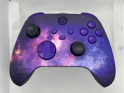 Xbox One Series X Custom wireless Galaxy Controller Purple | Etsy