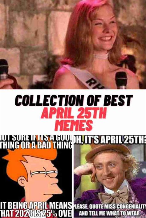 Collection of Best APRIL 25TH MEMES - Guide For Geek Moms