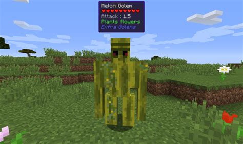 Скачать Melon Golem для Minecraft 1.12.2