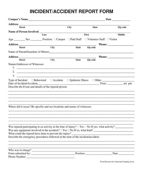 Massachusetts Fillable Pdf Accident Report Form - Printable Forms Free ...