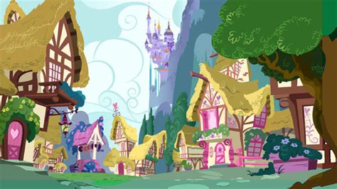 My Little Pony: FIM - Ponyville Background by Rose80149 on DeviantArt