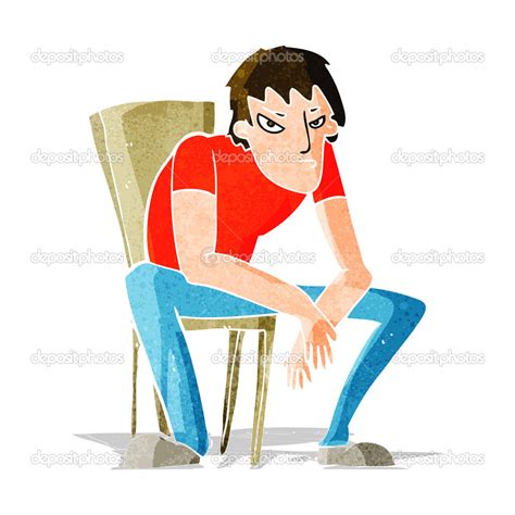 Cartoon dejected man Stock Vector Image by ©lineartestpilot #50860573