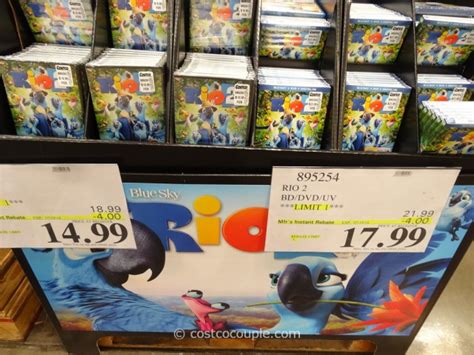 Rio 2 Blu-Ray DVD