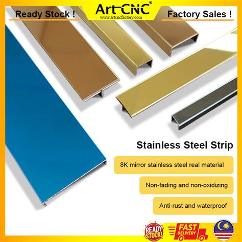 U-shaped Stainless Steel Trim - Art CNC Factory (M) Sdn Bhd