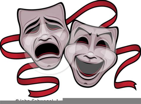 Comedy Tragedy Masks Clipart | Free Images at Clker.com - vector clip ...