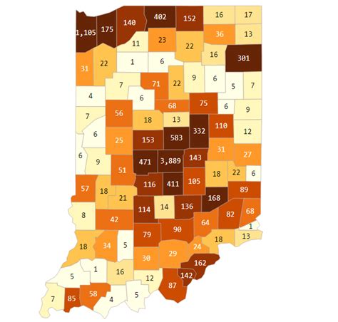 Indiana confirmed COVID-19 cases top 11,000 – 95.3 MNC